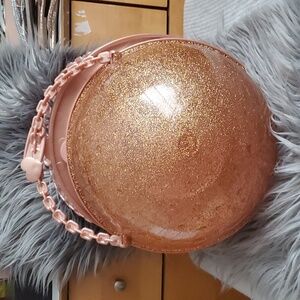 LOL Big Surprise limited edition gold glitter ball  carrying case.